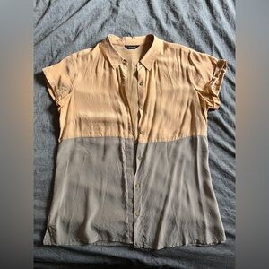 100% silk blouse, size 8